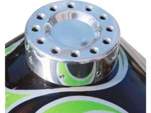 Drilled Gas Cap Cover Polished