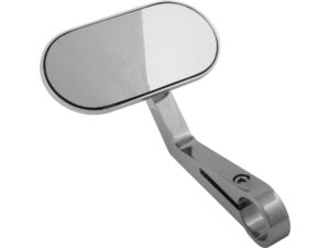 Agila Oval Bar End Mirror Chrome