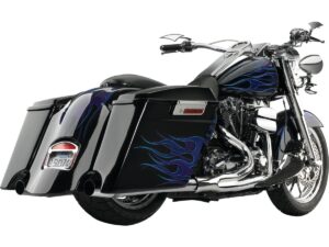 Extended Saddlebag With exhaust cutout White Rear Right