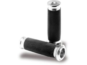 Contour Grips Black Chrome 1″ Cable operated
