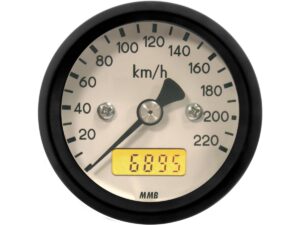 48 mm Basic Speedometer Scale: 220 km/h