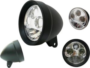 5 3/4″ Headlight Black LED
