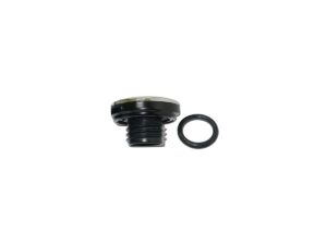 Custom Flamed Gas Cap Right side cap only (Vented) Black