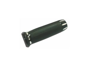 Panorama Grips Black Raw Cut 1″ Gloss Throttle By Wire