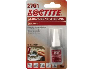 Loctite Threadlocker 2701 Heavy Duty Strenghts – 5ml