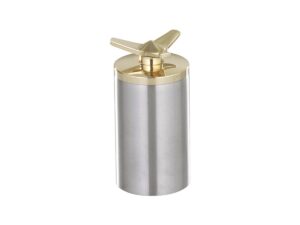 Spinner Weld-In Gas Cap Brass Polished