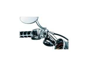 Driving Light Wiring & Relay Kit with Handlebar Mounted Switch, Chrome Driving Light Wiring & Relay Kit with Control Mounted Switch