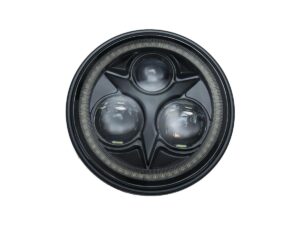 Orbit Vision 5 3/4″ Scheinwerfer Black Clear