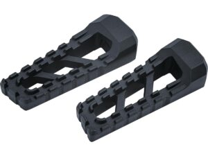 Riot Footpegs without Adapter Black, Satin