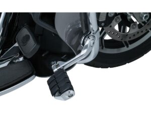 Tour-Tech Cruise Mounts with Dually ISO-Pegs Long Arm Chrome