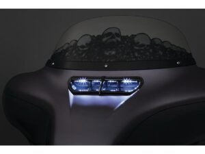 Fairing Vent Accent Light Chrome LED