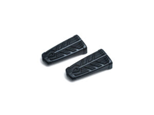 Spear Foot Pegs without Adapters without Adapter Black, Satin