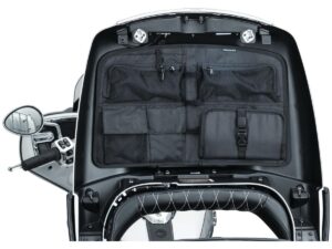 Trunk Lid Organizer for Indian Tour Pack Black
