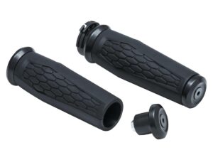 Hex Grips Black 1″ Satin Cable operated