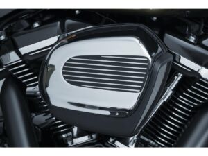 Finned Air Cleaner Accent Black Satin