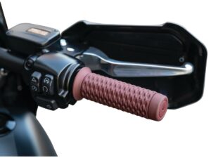 Braaap! Grips Red 1″ Cable operated Throttle By Wire