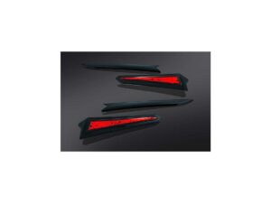 LED Saddlebag Extension Light Black Red LED