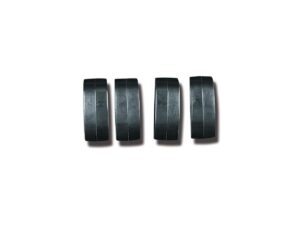 Large ISO & Trident Peg Replacement Rubber Black