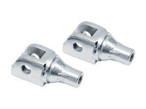 Tapered Peg Adapters Smooth Chrome