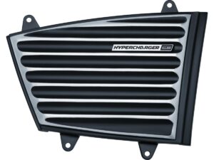Hypercharger ES Classic Air Cleaner Faceplate Black Chrome