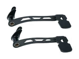 GIRDER BRK PEDAL, ’14-UP WITH LOWERS BLK Brake Pedal