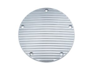 Finned Derby Cover Chrome