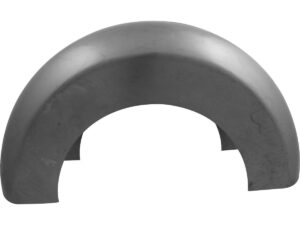7 1/4″ Roll-Your-Own Custom Blank Steel Front Fender Smooth-Side with 15 3/4″ Radius