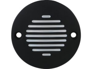 Stanza Point Cover 2-hole, horizontal Black Cut