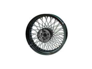 Paughco, Rear 80-Spoke Wheel Assembly 18X5.5 Round, Chrome