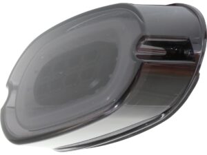 Flat OEM-Style LED Taillight Black reflector Black LED