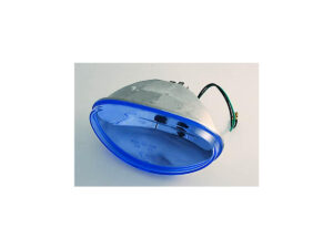 Oval Headlight Insert Blue
