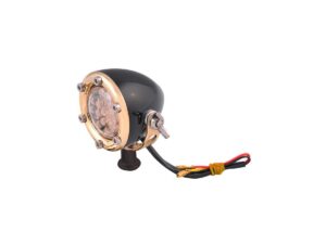 LED Taillight Brass Black LED