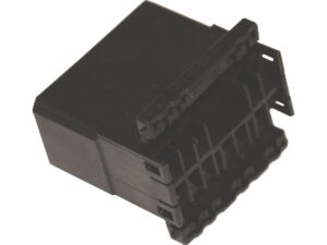 12-Wire Cap AMP Multilock Connector Housing Black