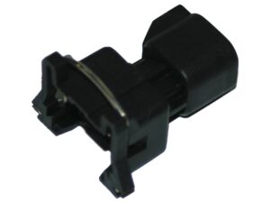 OEM Front & Rear Fuel Injector Mate Connector Black