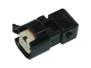 OEM Front & Rear Fuel Injector Mate Connector Black