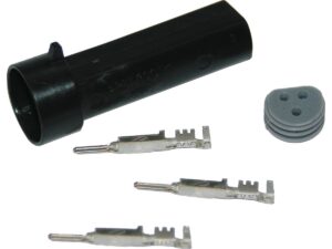 OEM Speedometer Sensor Connector or Horn Mate Connector Black