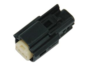 2-Position Molex MX-150 Series Male Connector Black