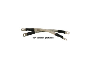 9″ Pro Flex Battery Cable Stainless Steel Clear Coated
