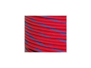 OEM Colored 1mm Wire Spools Red, Blue Stripe