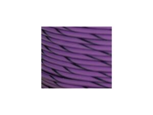OEM Colored 1mm Wire Spools Violet, Black Stripe