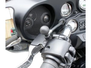 RAM Mount Mirror Post Base With 1″ Rubber Ball For Harley Davidson Motorcycles