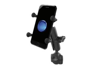 Torque X-Grip Handlebar Mounting Kit 3/4″ – 1″ Handlebar Clamp, Medium Arm and X-Grip For Phones Black
