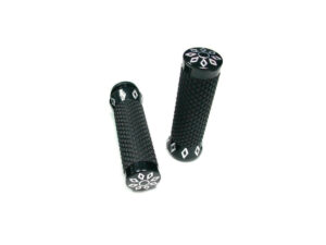 Argyle Grips Black Raw Cut 1″ Gloss Cable operated