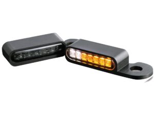OEM Hand Control LED Turn Signal/Position Lights Black Anodized Smoke LED