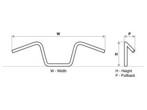 Narrow Prostep Handlebar with 1 1/4″ Clamp Diameter
