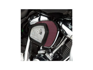 Big Sucker M8 FLT Air Cleaner with Factory Cover Chrome