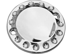 Drilled Point Cover 2-hole Aluminium Polished