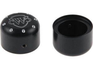 Front Axle Cover With Cult Werk logo Black Gloss Powder Coated