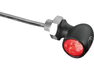 Bullet Atto RB Dark LED Taillight Tinted lens, Vertical mount Black LED