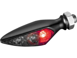 Rhombus S Dark LED Turn Signal/Taillight/Brake Light Black Smoke LED